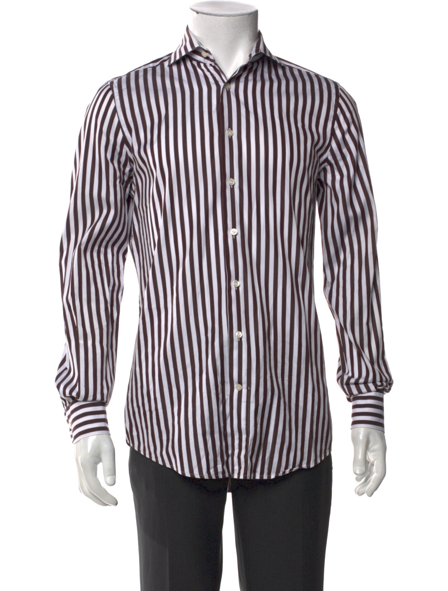 Suitsupply Striped Long Sleeve Dress Shirt