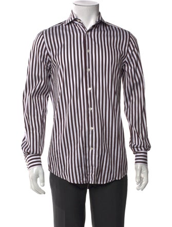 Suitsupply Striped Long Sleeve Dress Shirt