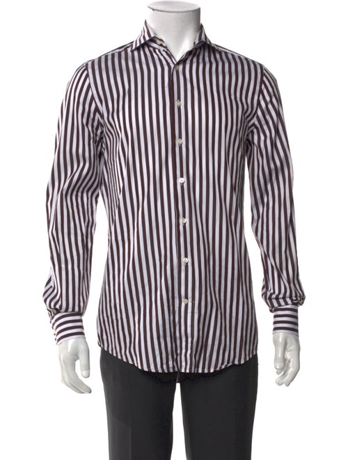 Suitsupply Striped Long Sleeve Dress Shirt