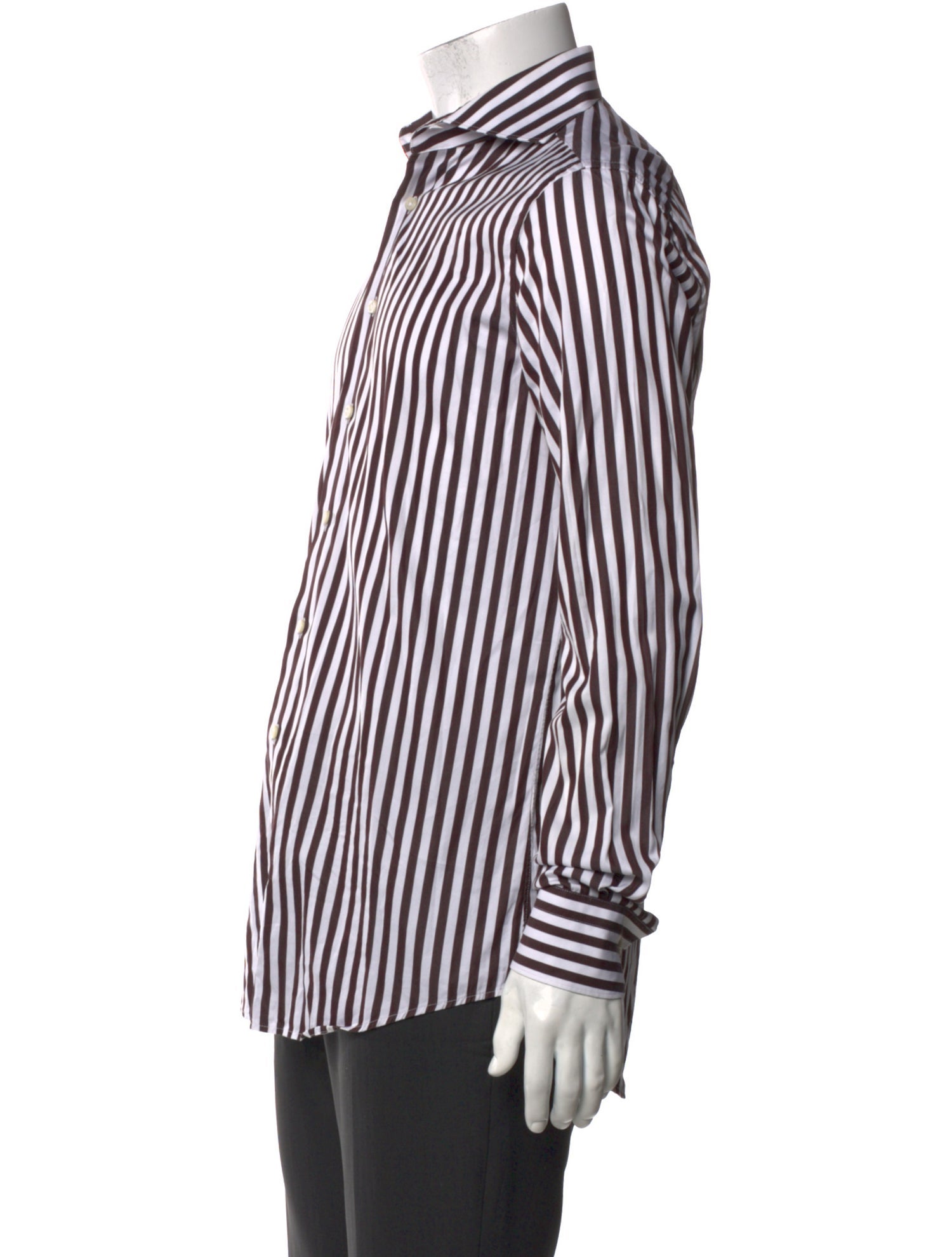 Suitsupply Striped Long Sleeve Dress Shirt