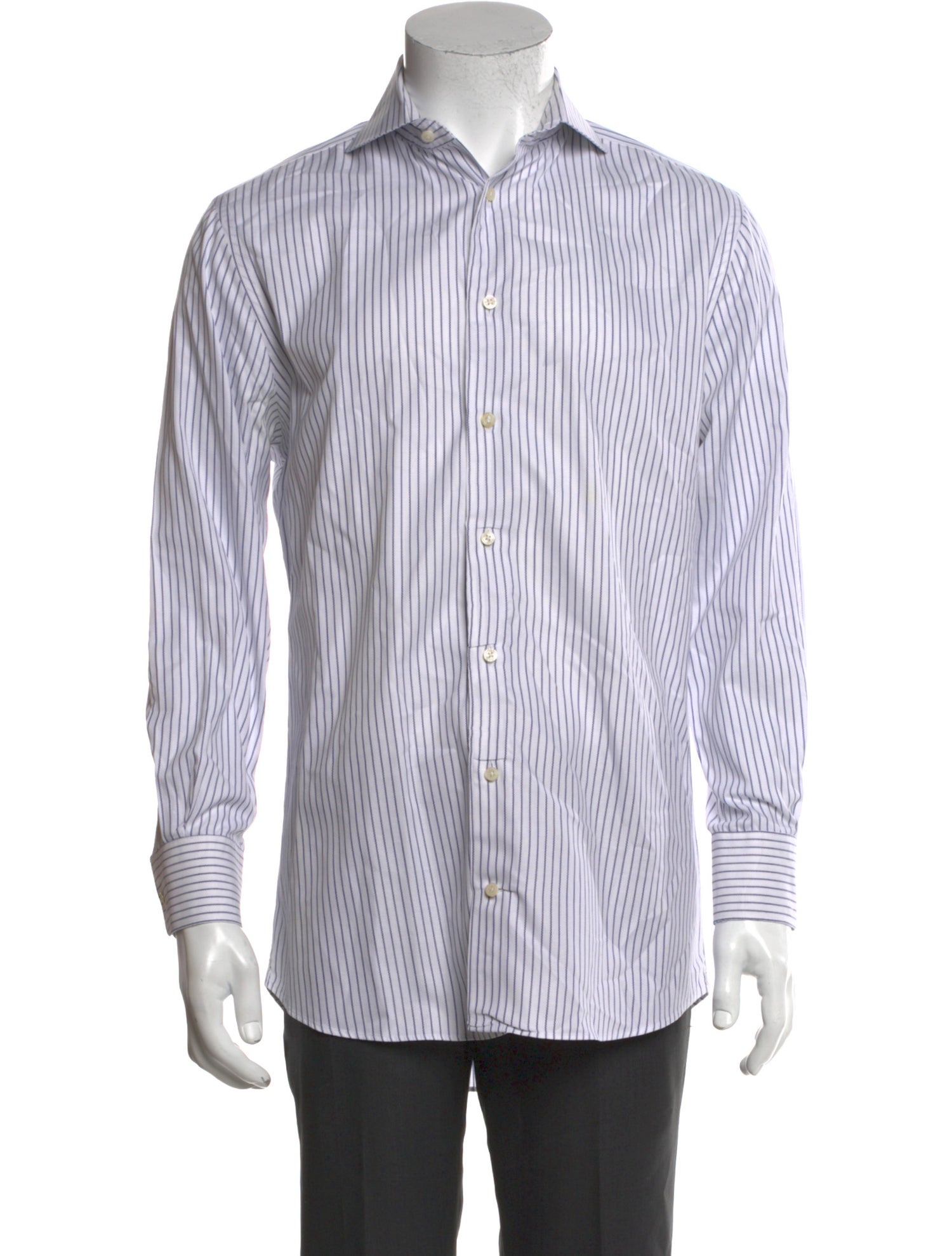 Suitsupply Striped Long Sleeve Dress Shirt