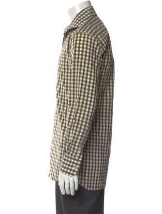 Suitsupply Plaid Print Long Sleeve Dress Shirt