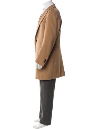 Suitsupply Camel Leather Blazer