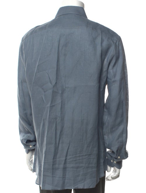 Suitsupply Linen Long Sleeve Shirt