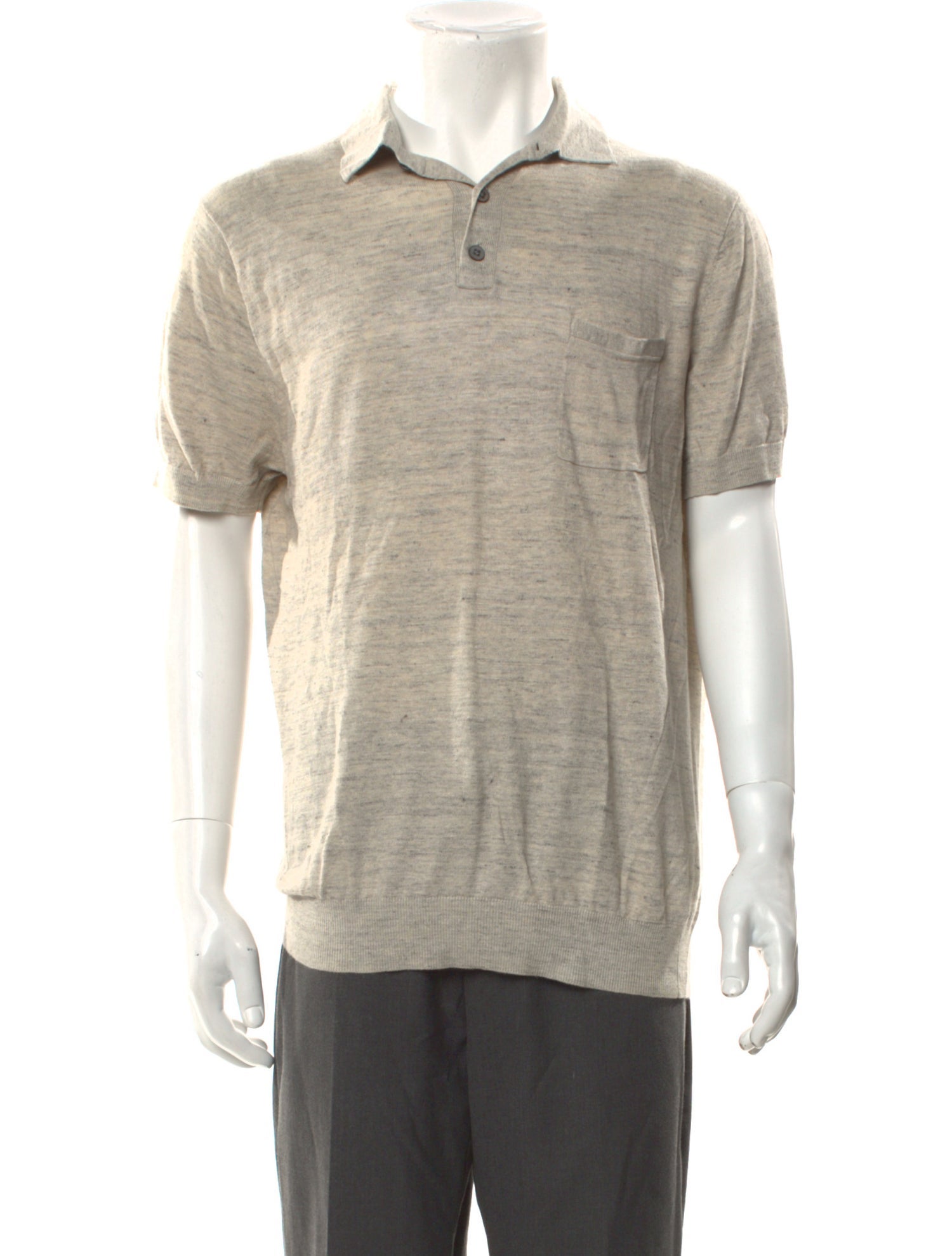 Suitsupply Collar Short Sleeve Polo Shirt