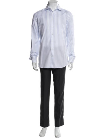 Suitsupply Striped Long Sleeve Dress Shirt