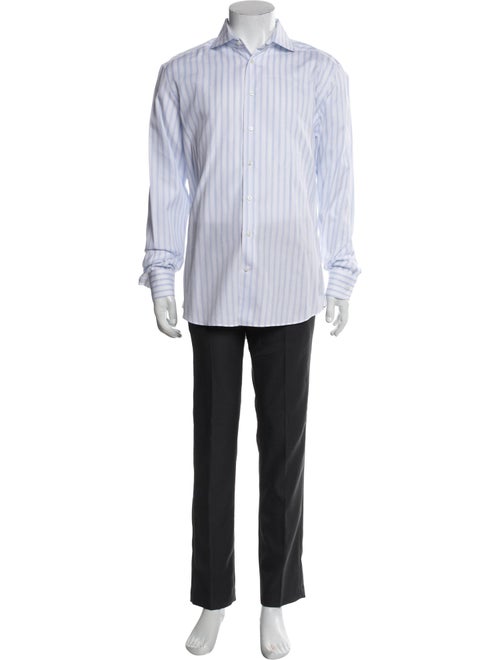 Suitsupply Striped Long Sleeve Dress Shirt