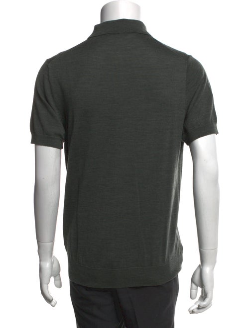 Suitsupply Merino Wool Collar Polo Shirt