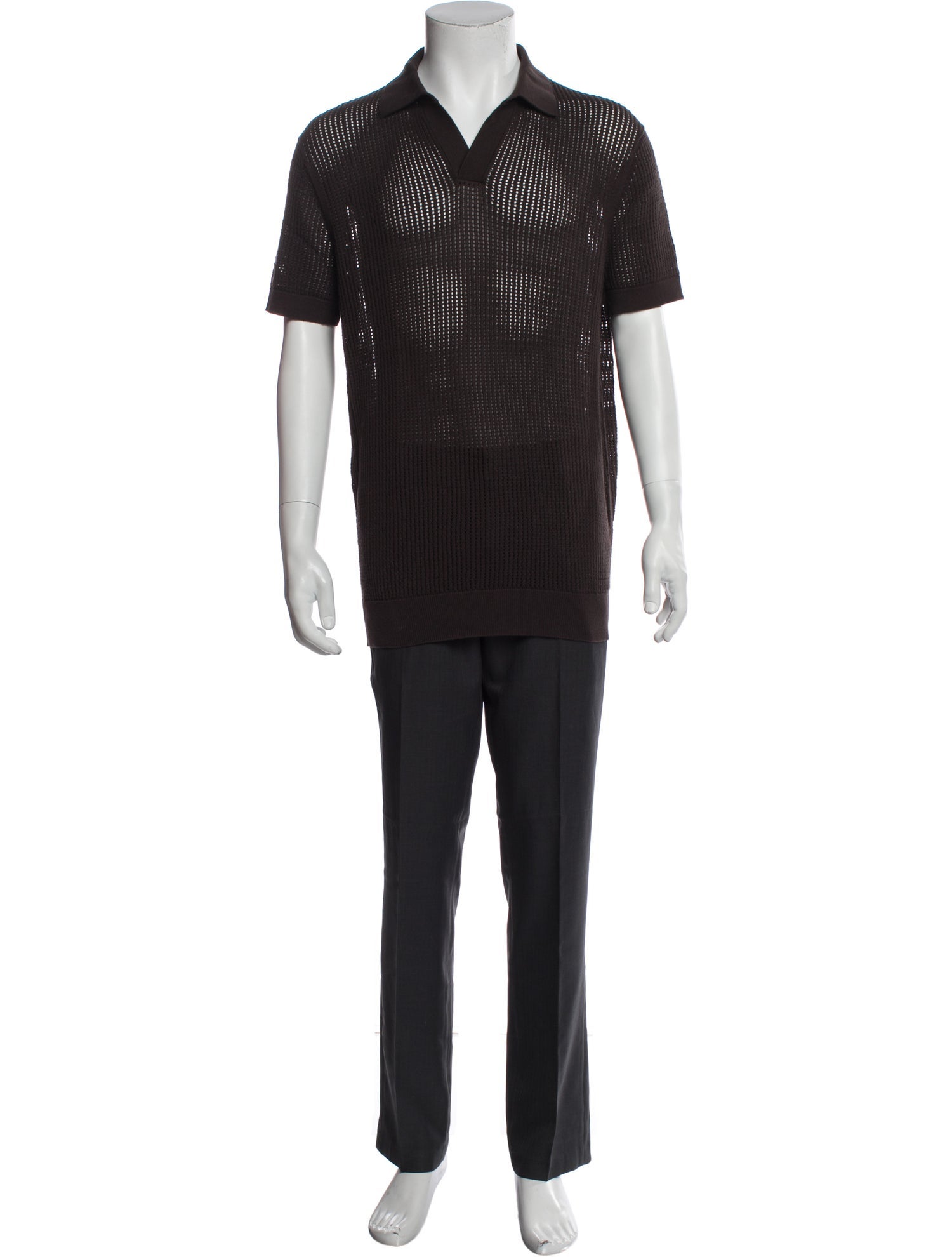 Suitsupply Collar Short Sleeve Polo Shirt