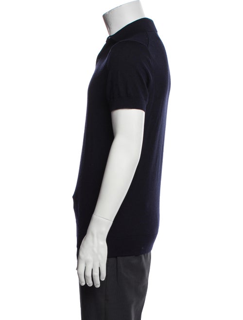 Suitsupply Merino Wool Collar Polo Shirt