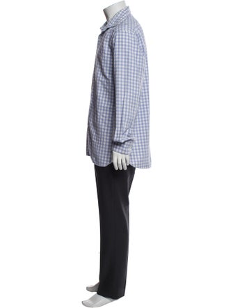 Suitsupply Plaid Print Long Sleeve Dress Shirt