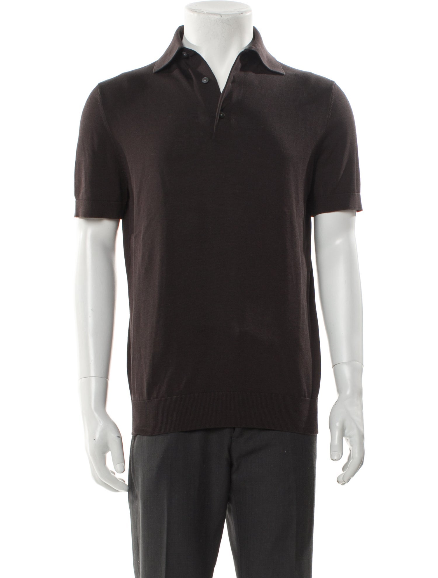 Suitsupply Collar Short Sleeve Polo Shirt
