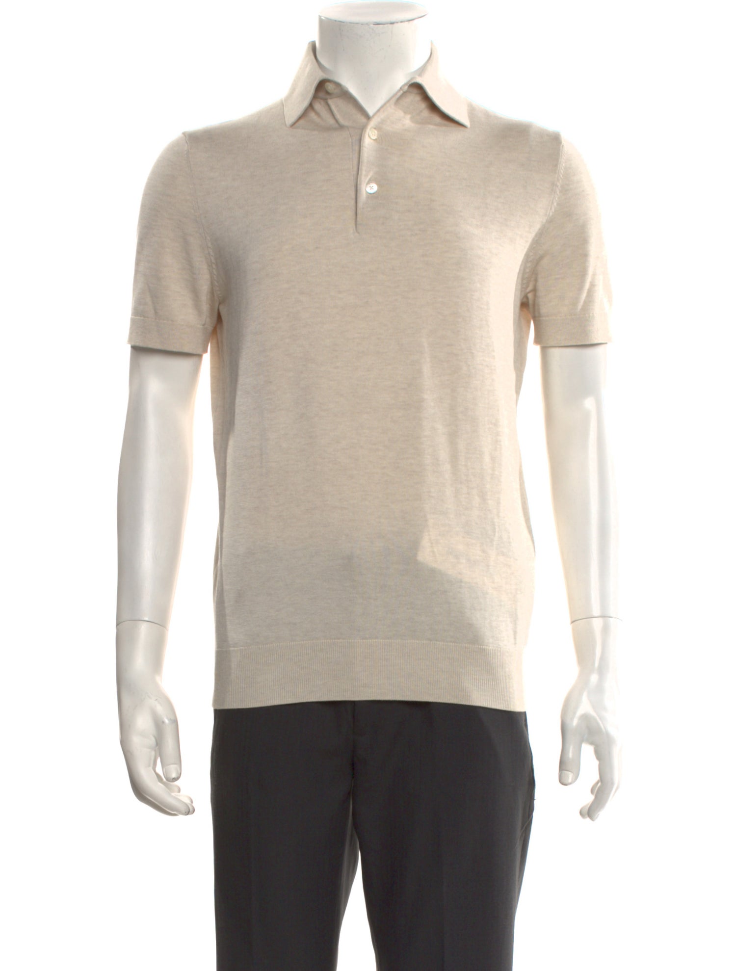 Suitsupply Collar Short Sleeve Polo Shirt