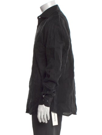 Suitsupply Linen Long Sleeve Shirt