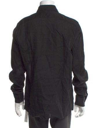 Suitsupply Linen Long Sleeve Shirt