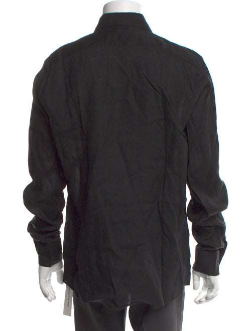 Suitsupply Linen Long Sleeve Shirt