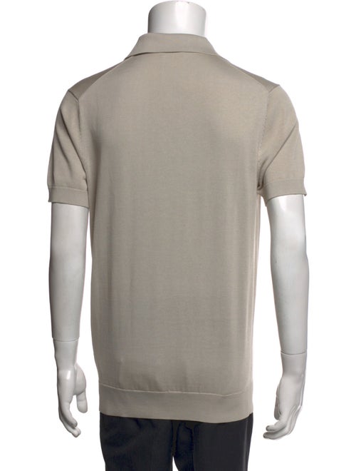 Suitsupply Crew Neck Short Sleeve Polo Shirt