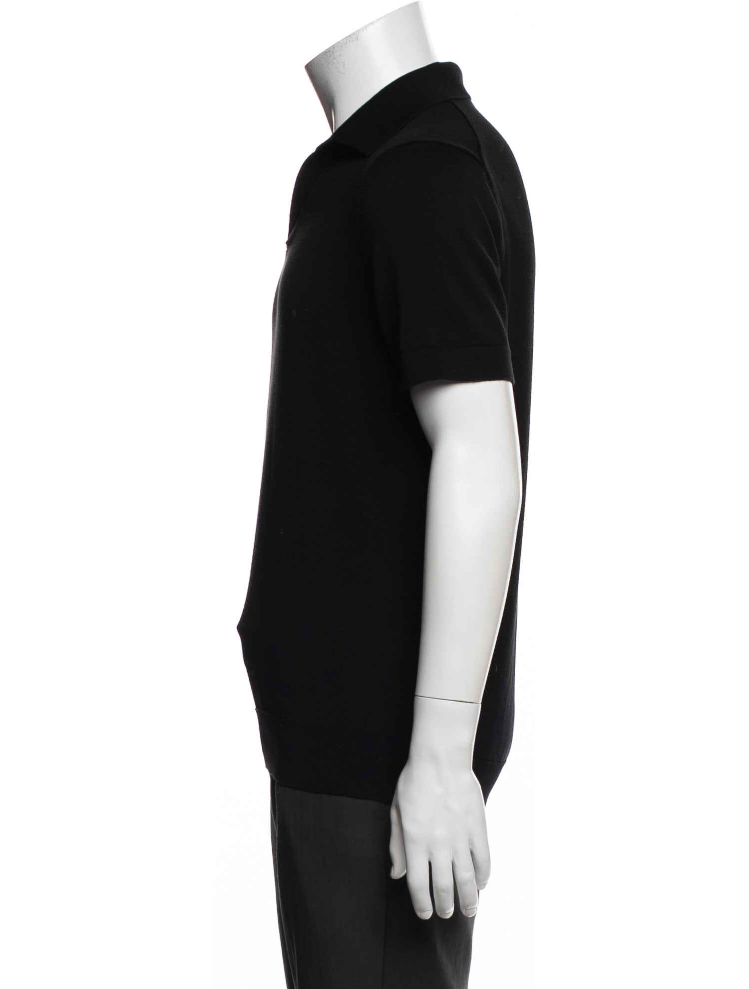 Suitsupply V-Neck Short Sleeve Polo Shirt