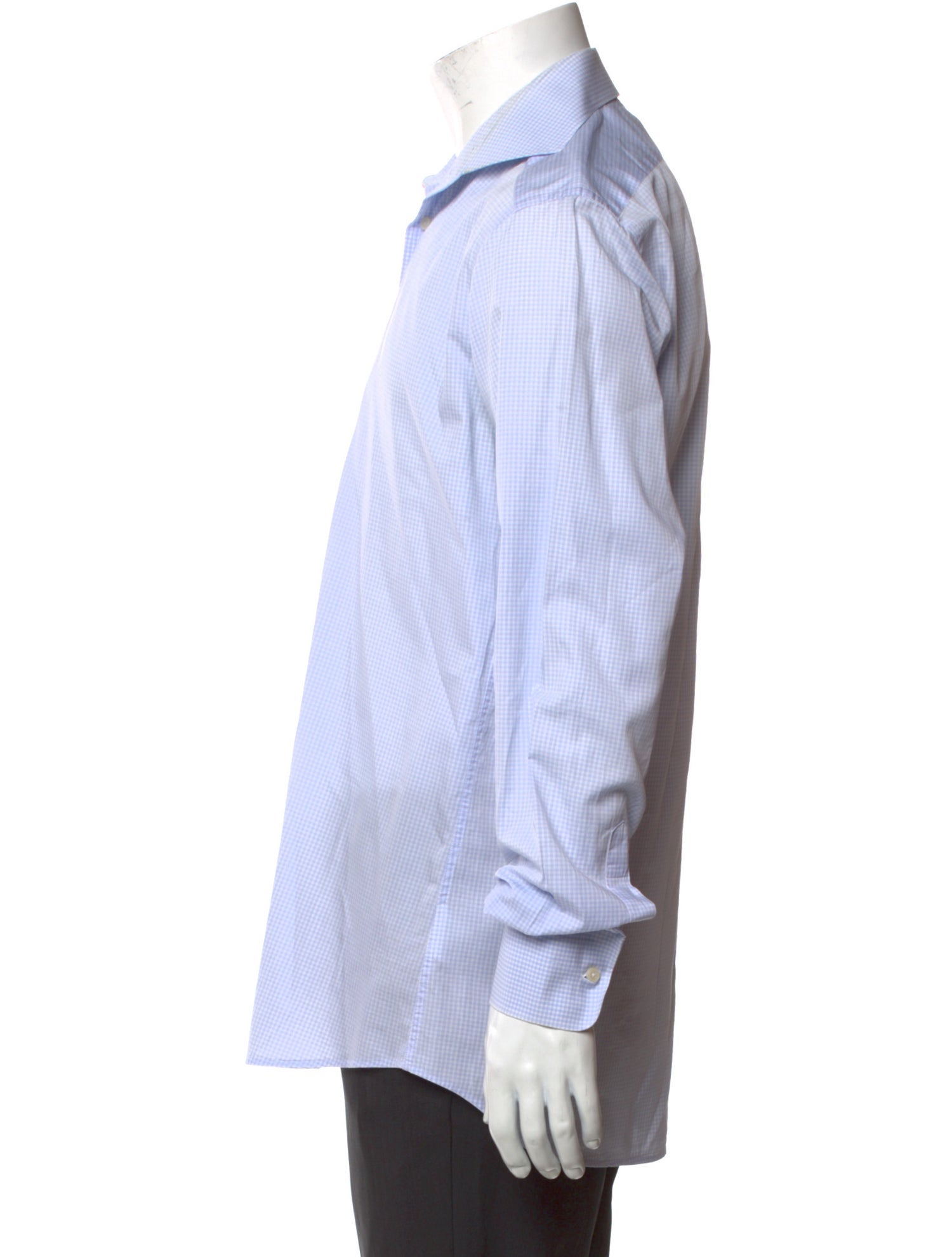 Suitsupply Plaid Print Long Sleeve Dress Shirt