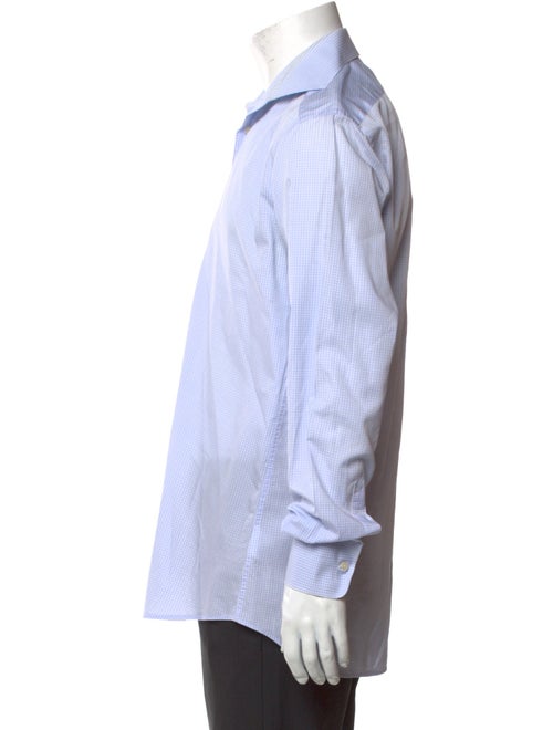 Suitsupply Plaid Print Long Sleeve Dress Shirt