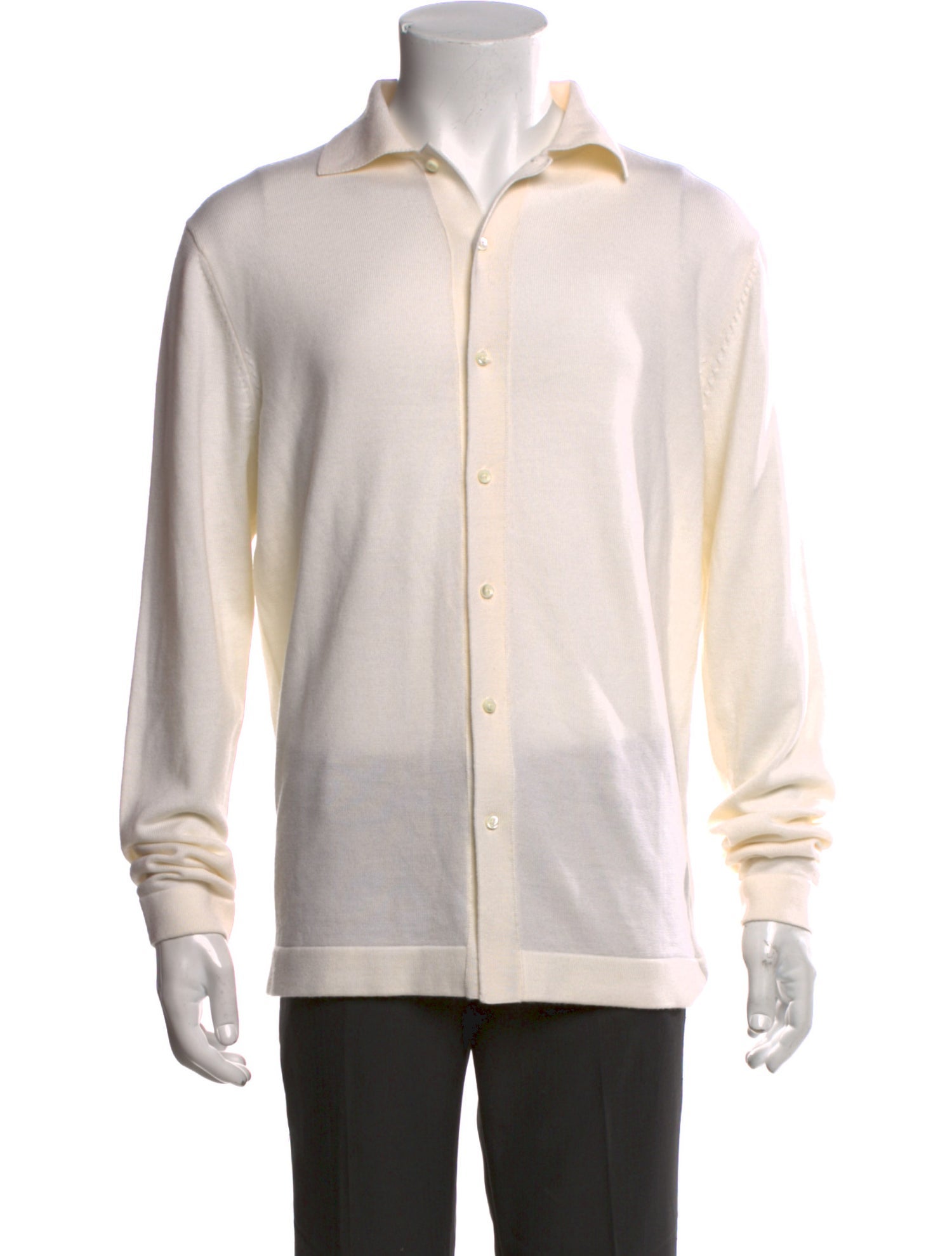 Suitsupply Merino Wool Long Sleeve Shirt