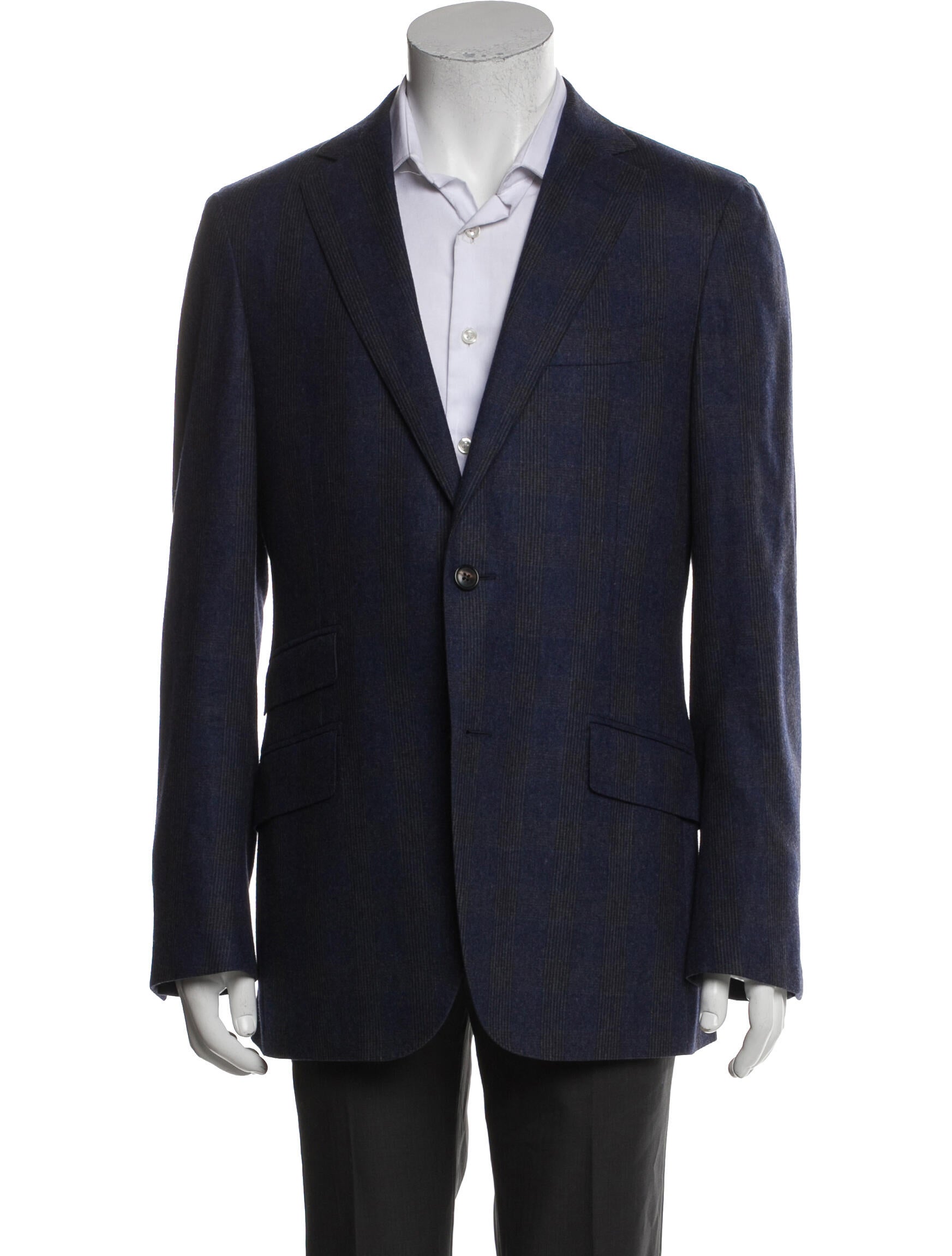 Suitsupply Wool Striped Blazer