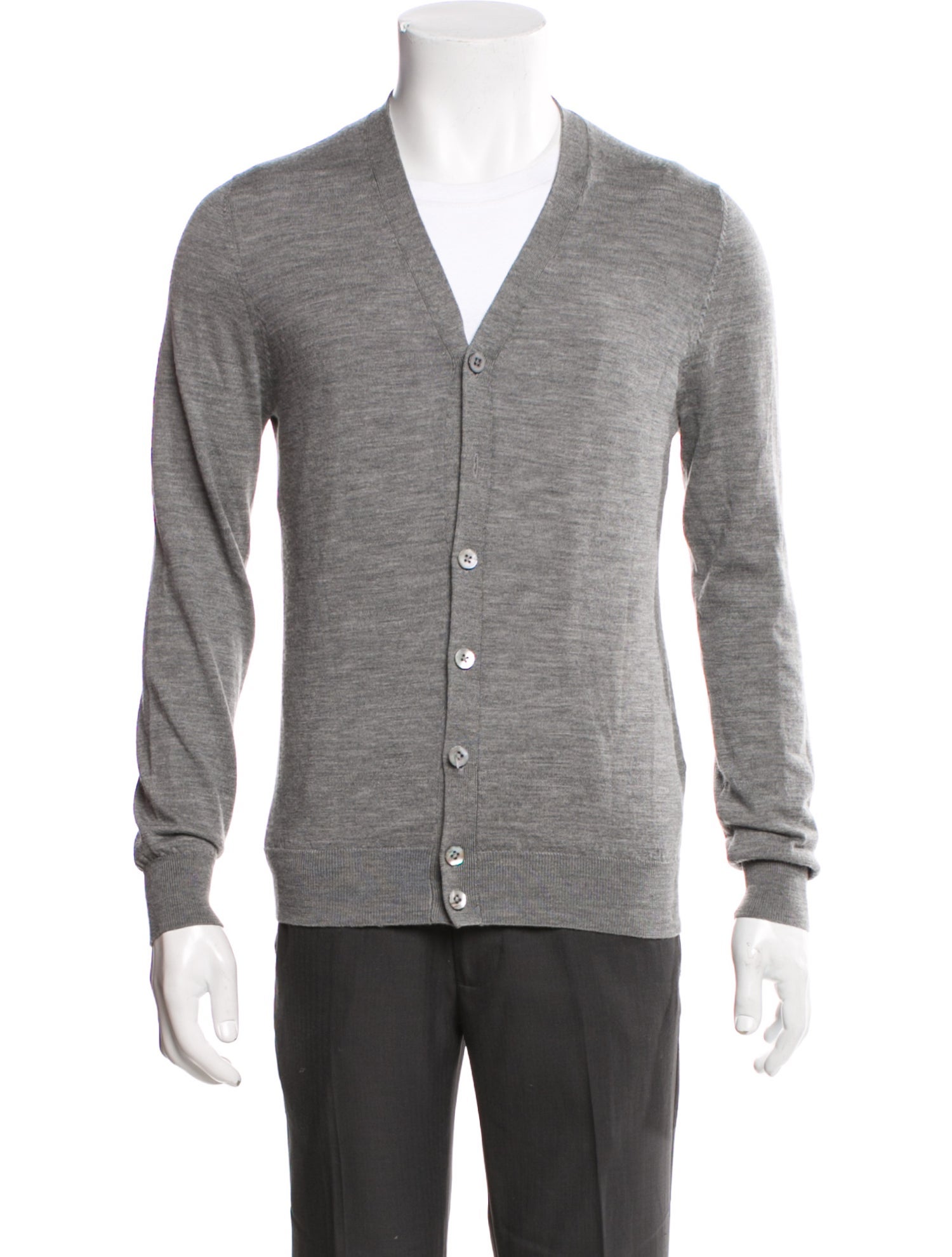 Suitsupply Merino Wool V-Neck Cardigan