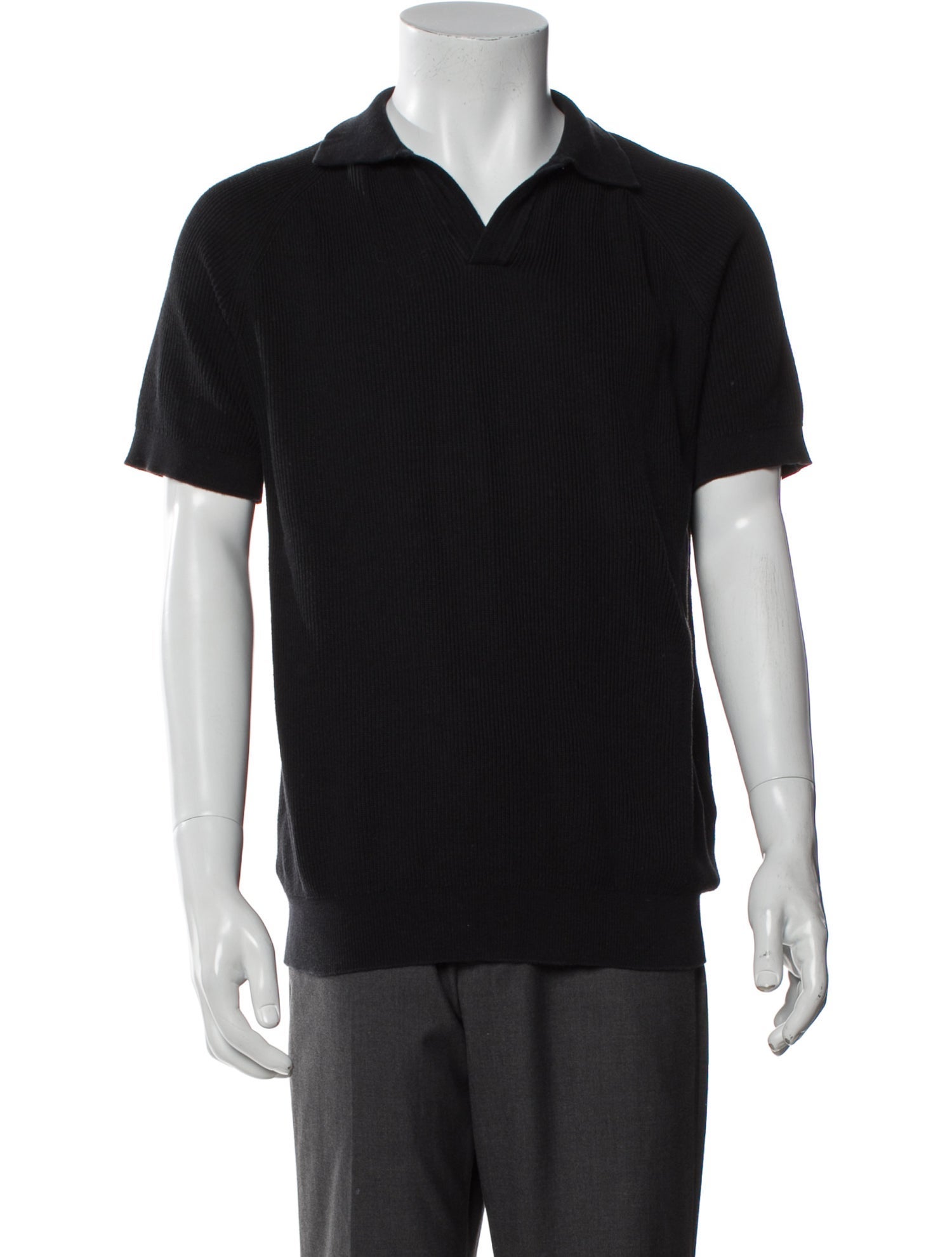 Suitsupply Collar Short Sleeve Polo Sweater