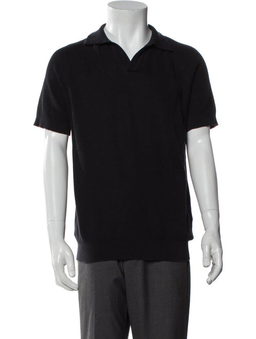 Suitsupply Collar Short Sleeve Polo Sweater