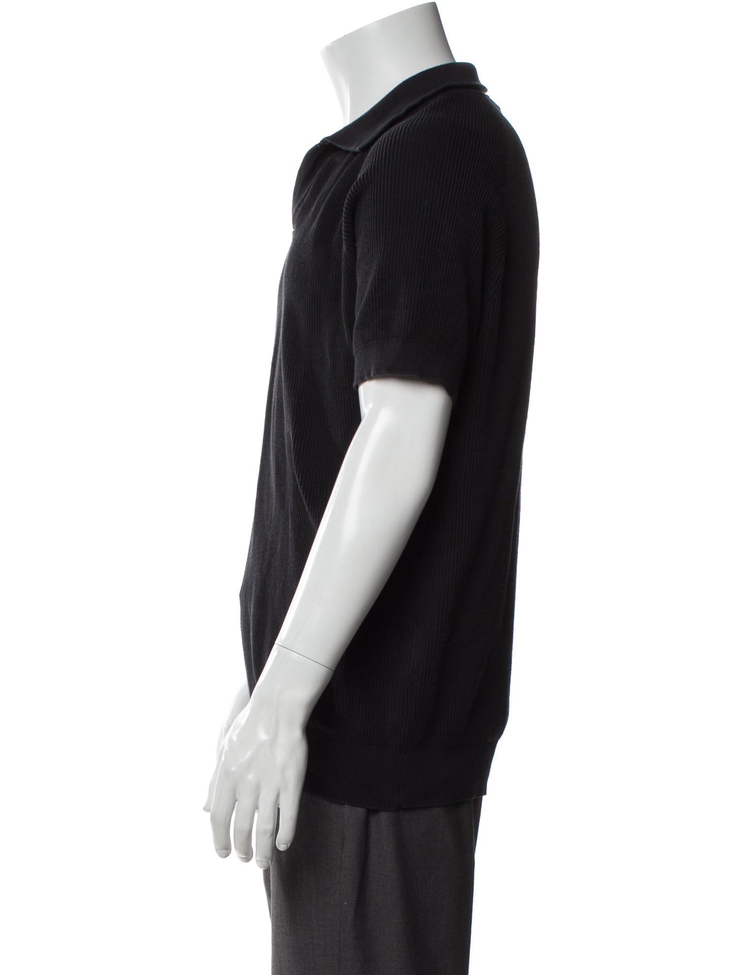 Suitsupply Collar Short Sleeve Polo Sweater