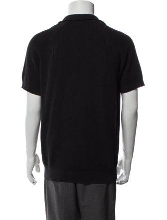 Suitsupply Collar Short Sleeve Polo Sweater