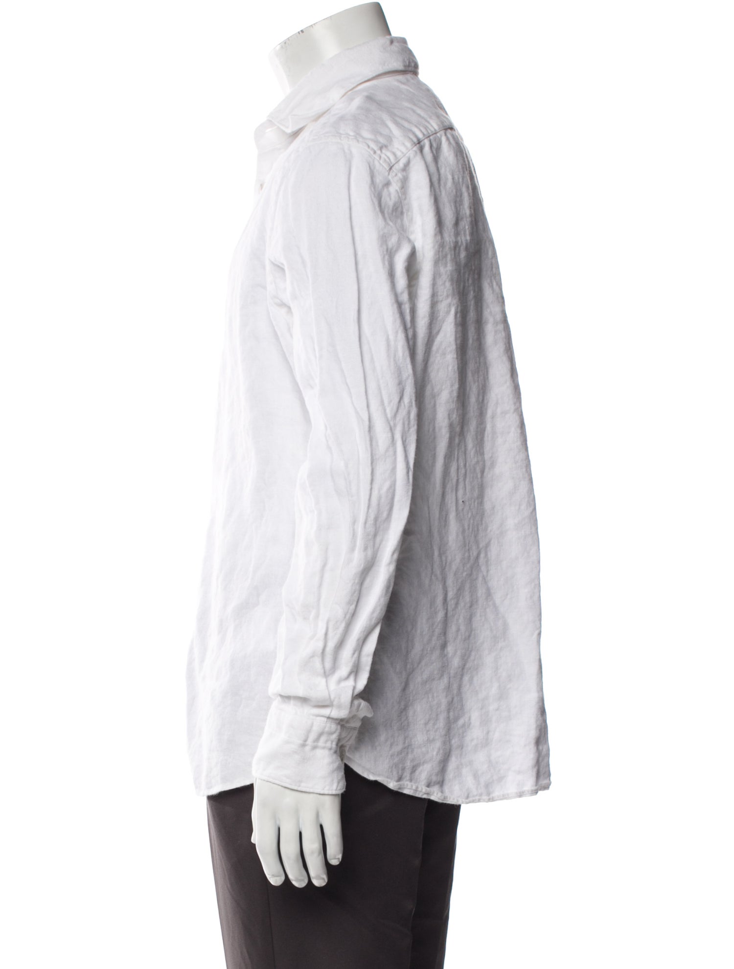 Suitsupply Linen Long Sleeve Dress Shirt