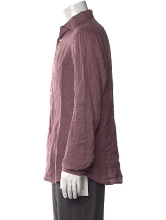 Suitsupply Linen Long Sleeve Shirt