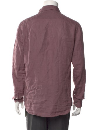 Suitsupply Linen Long Sleeve Shirt