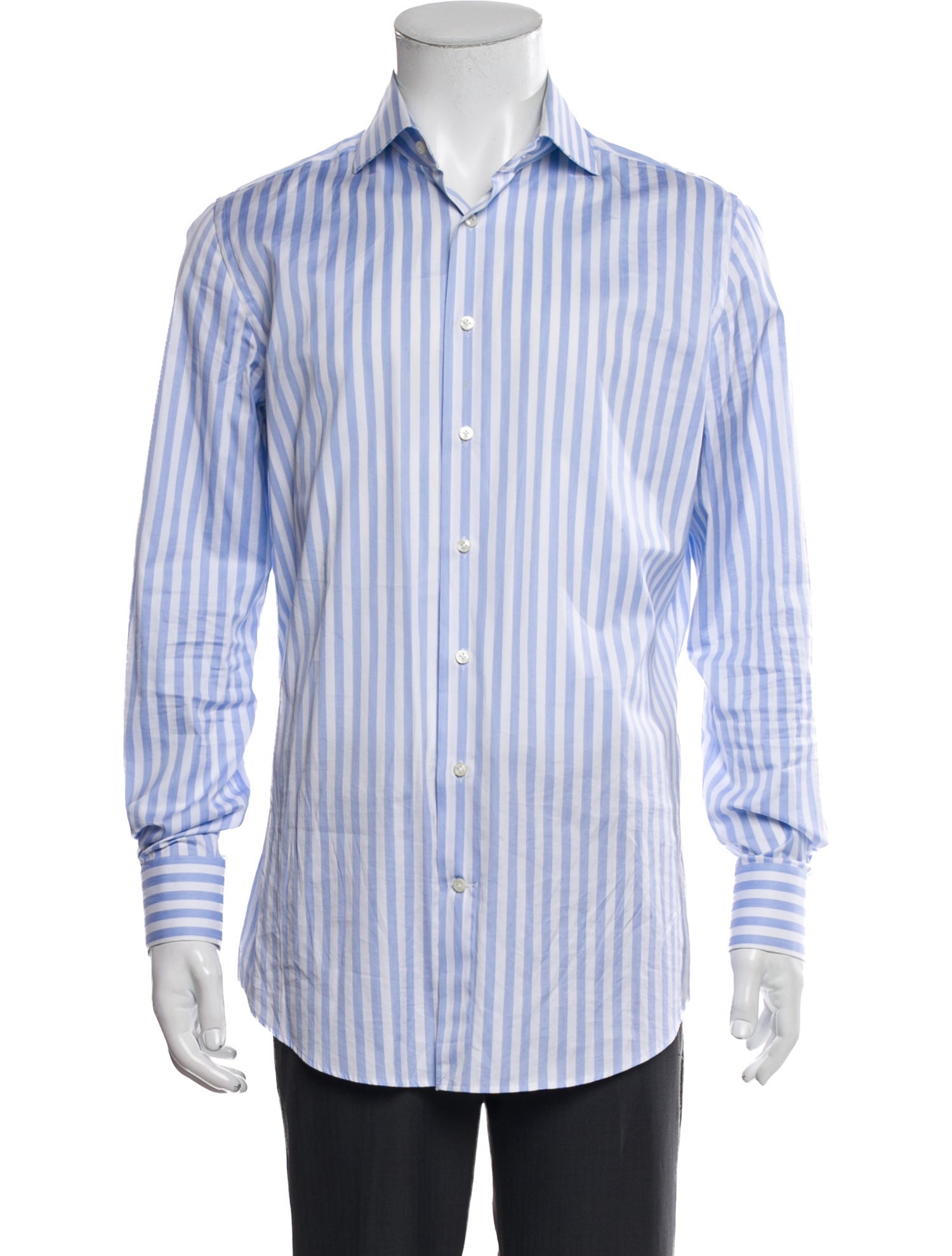 Suitsupply Striped Long Sleeve Dress Shirt