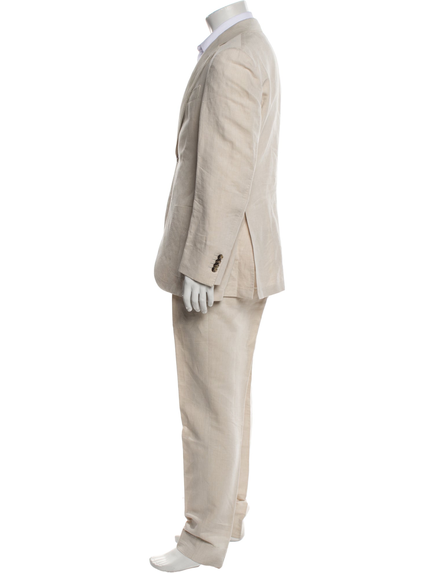 Suitsupply Linen Three-Piece Suit