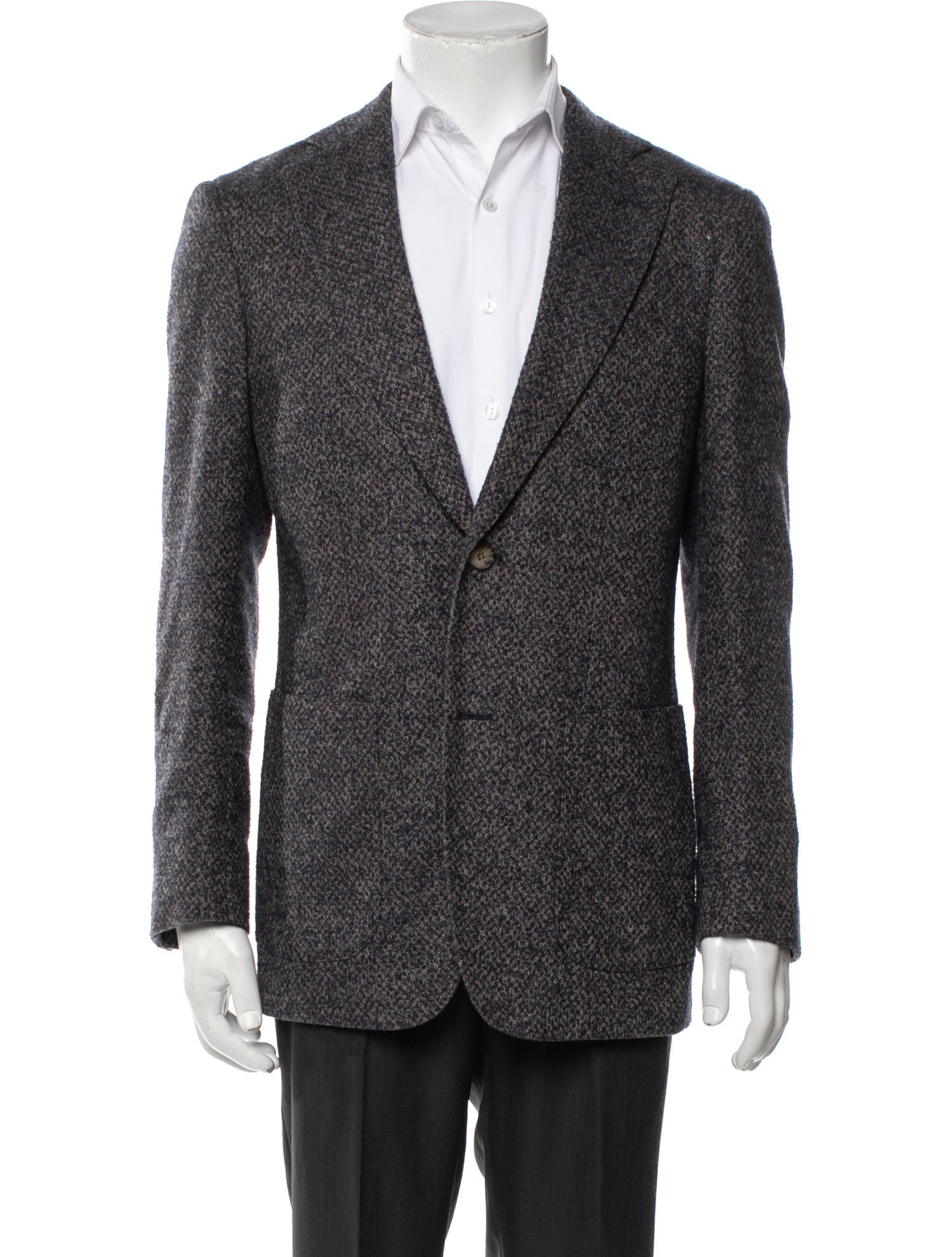 Suitsupply Wool Tweed Pattern Blazer