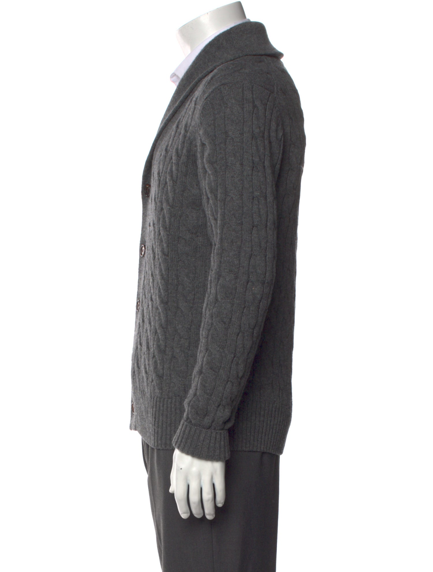 Suitsupply Wool V-Neck Cardigan