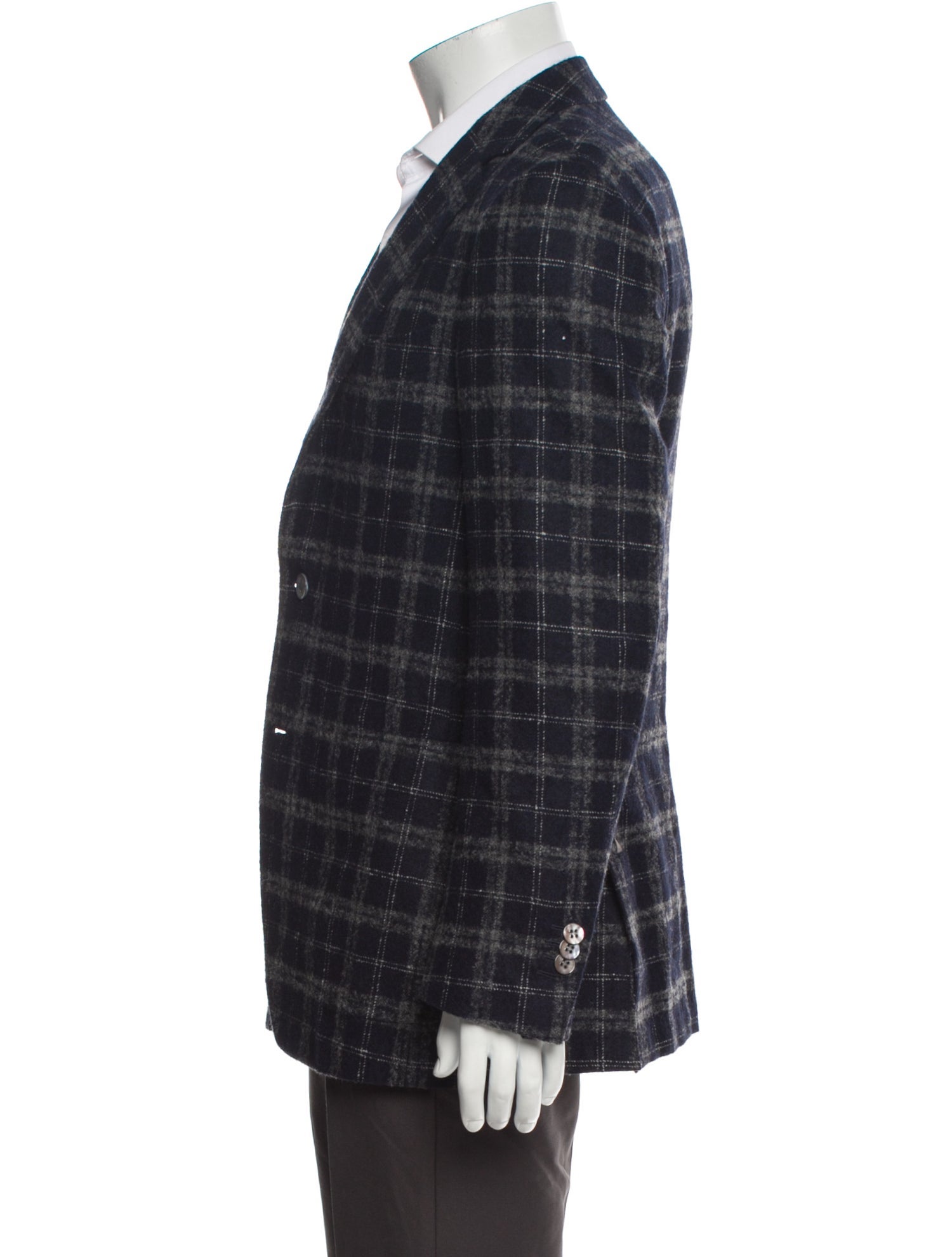 Suitsupply Plaid Print Blazer