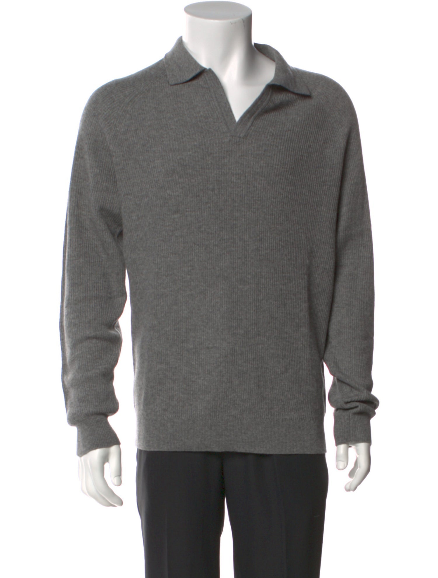 Suitsupply Wool Mock Neck Polo Sweater w/ Tags