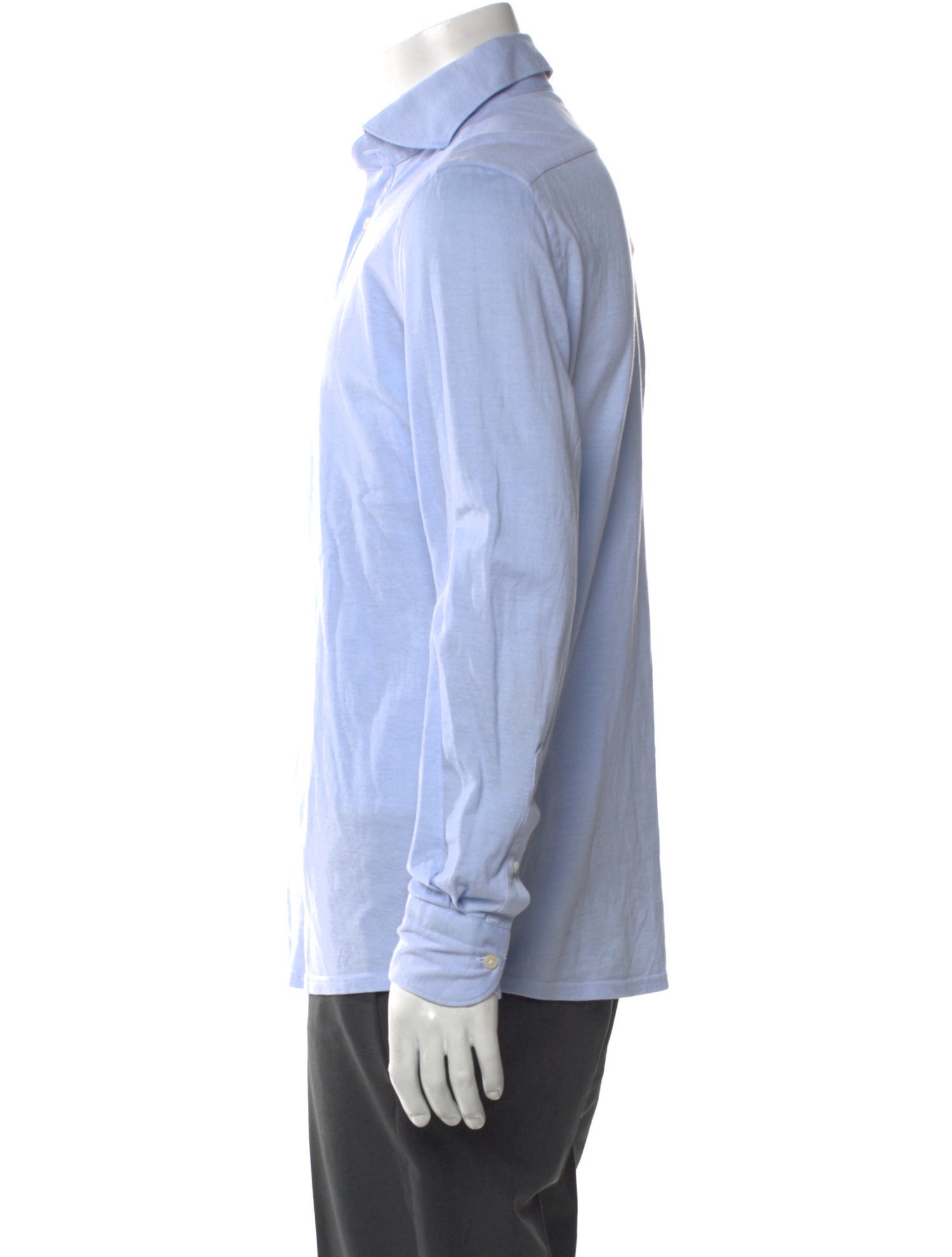 Suitsupply Collar Long Sleeve Polo Shirt