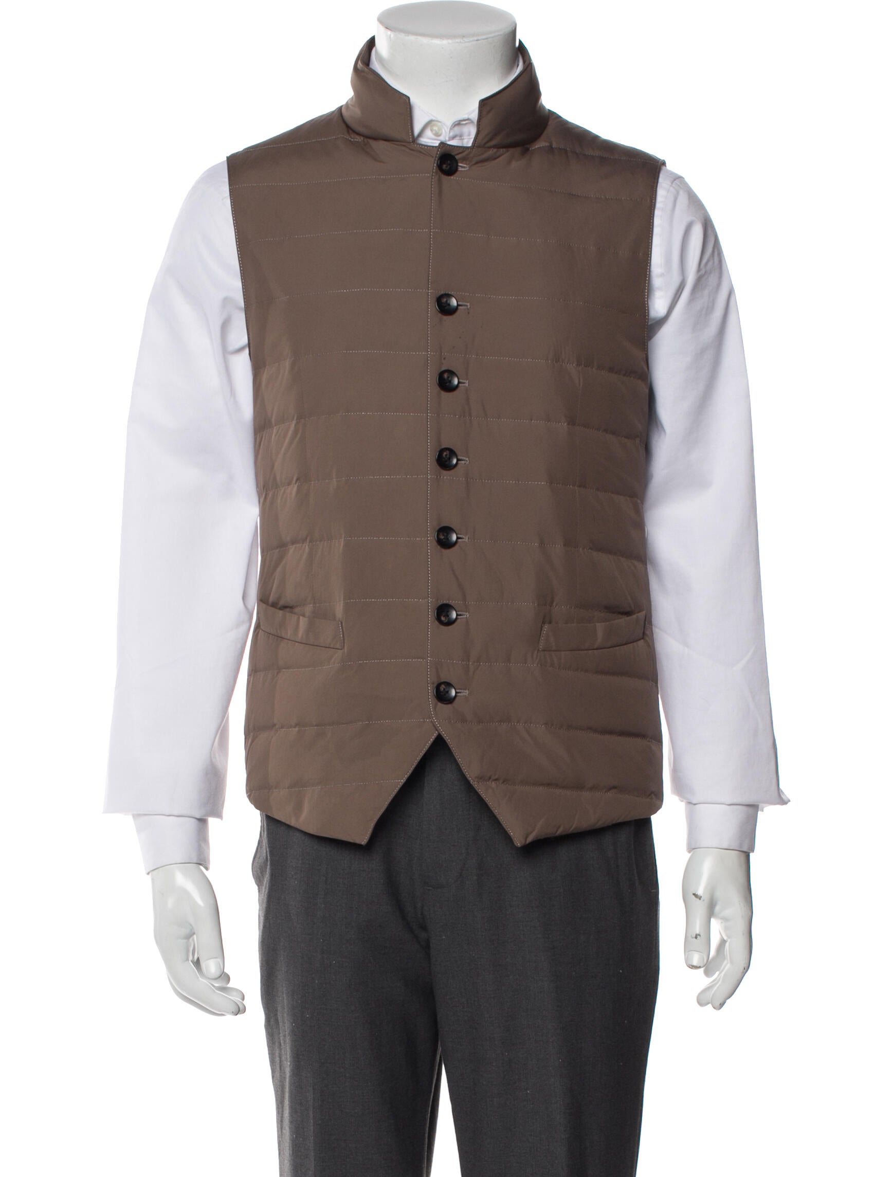 Suitsupply Plaid Print Vest