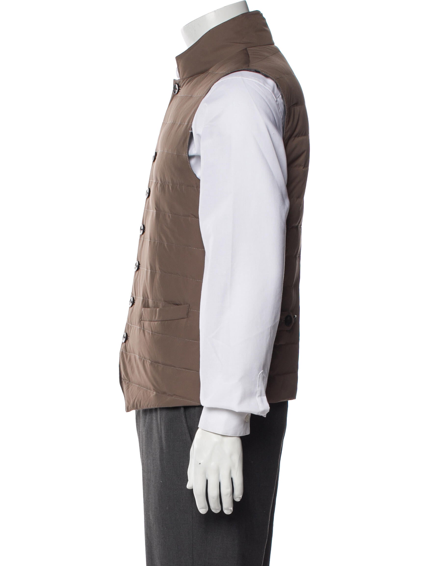 Suitsupply Plaid Print Vest