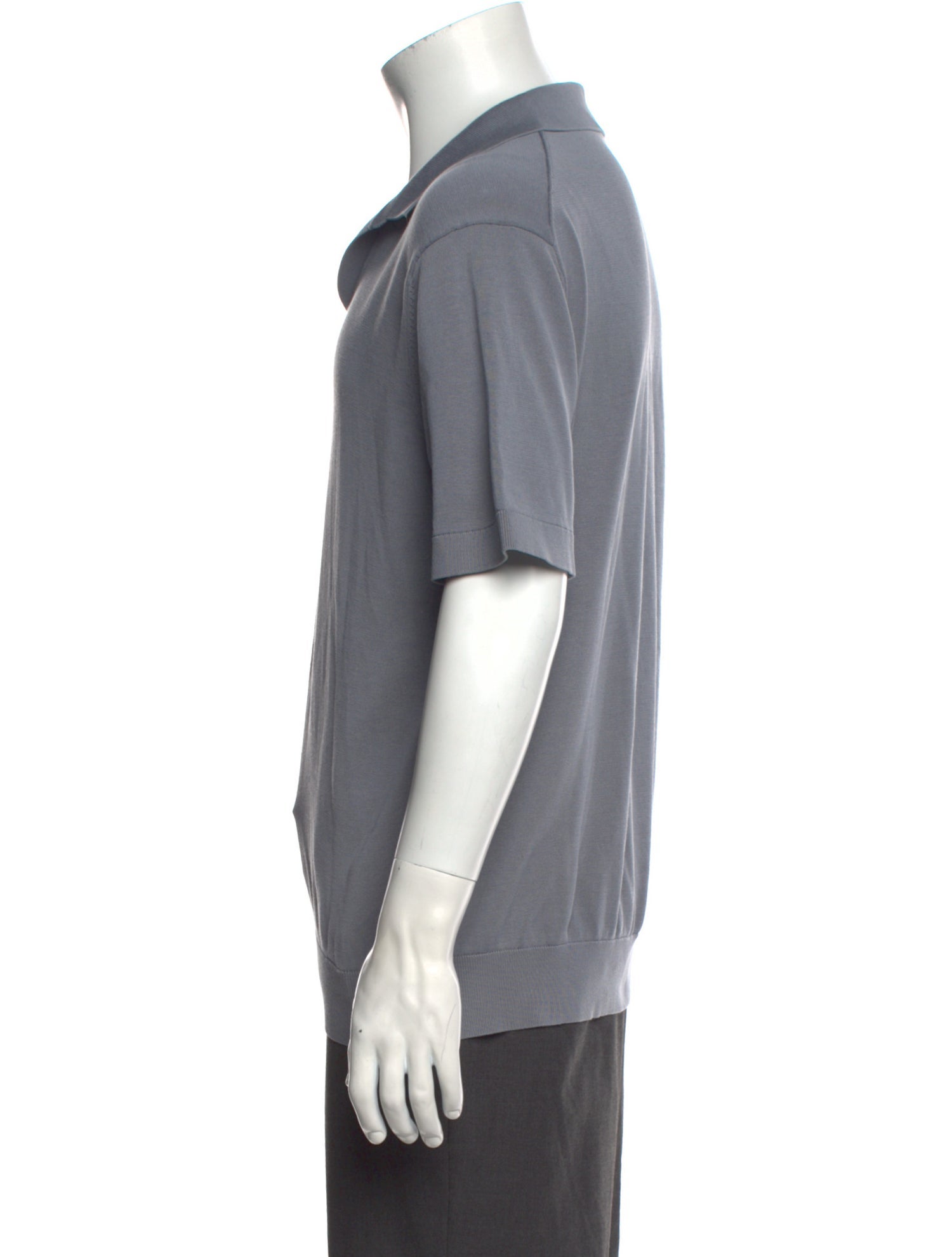 Suitsupply Crew Neck Short Sleeve Polo Shirt