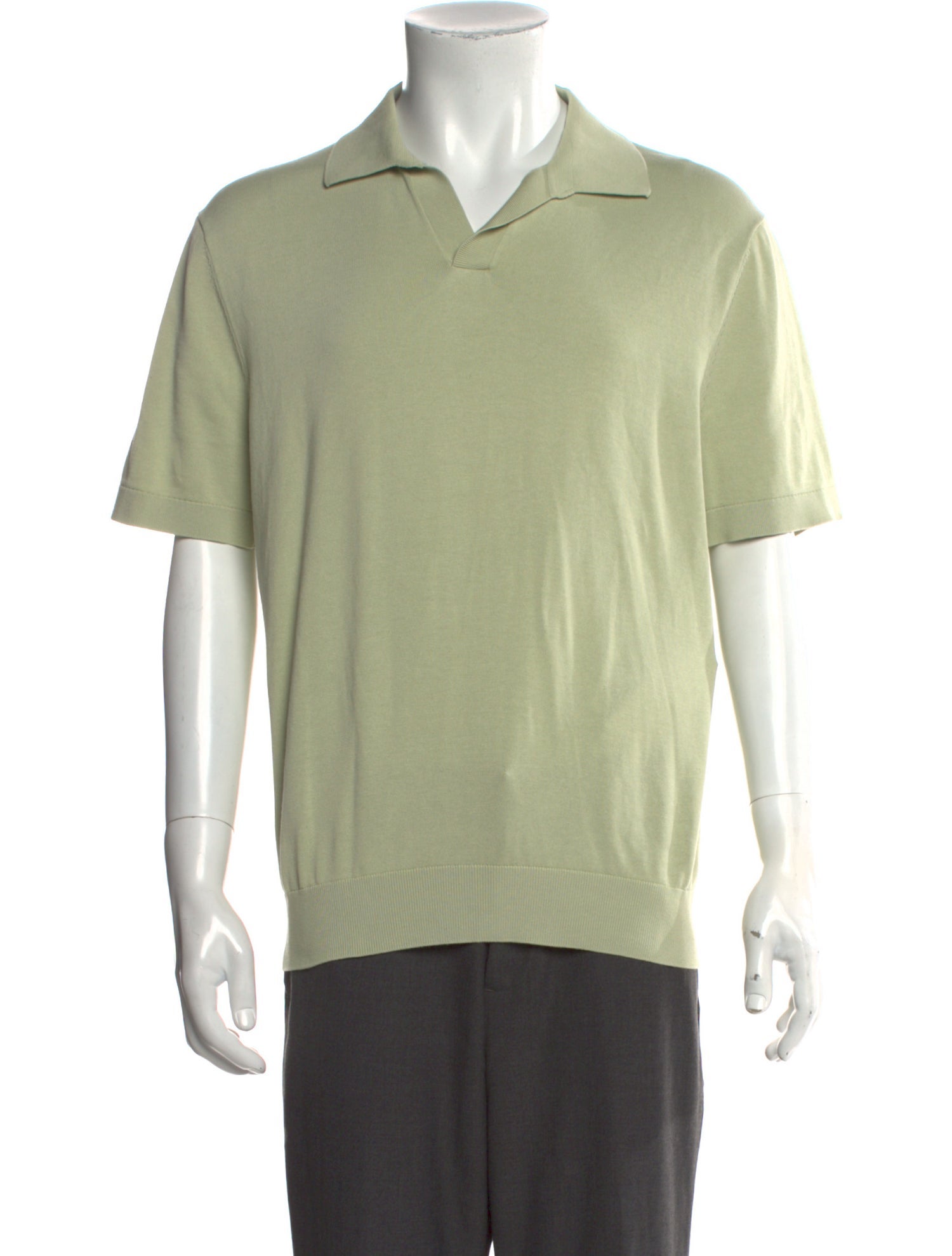 Suitsupply Crew Neck Short Sleeve Polo Shirt