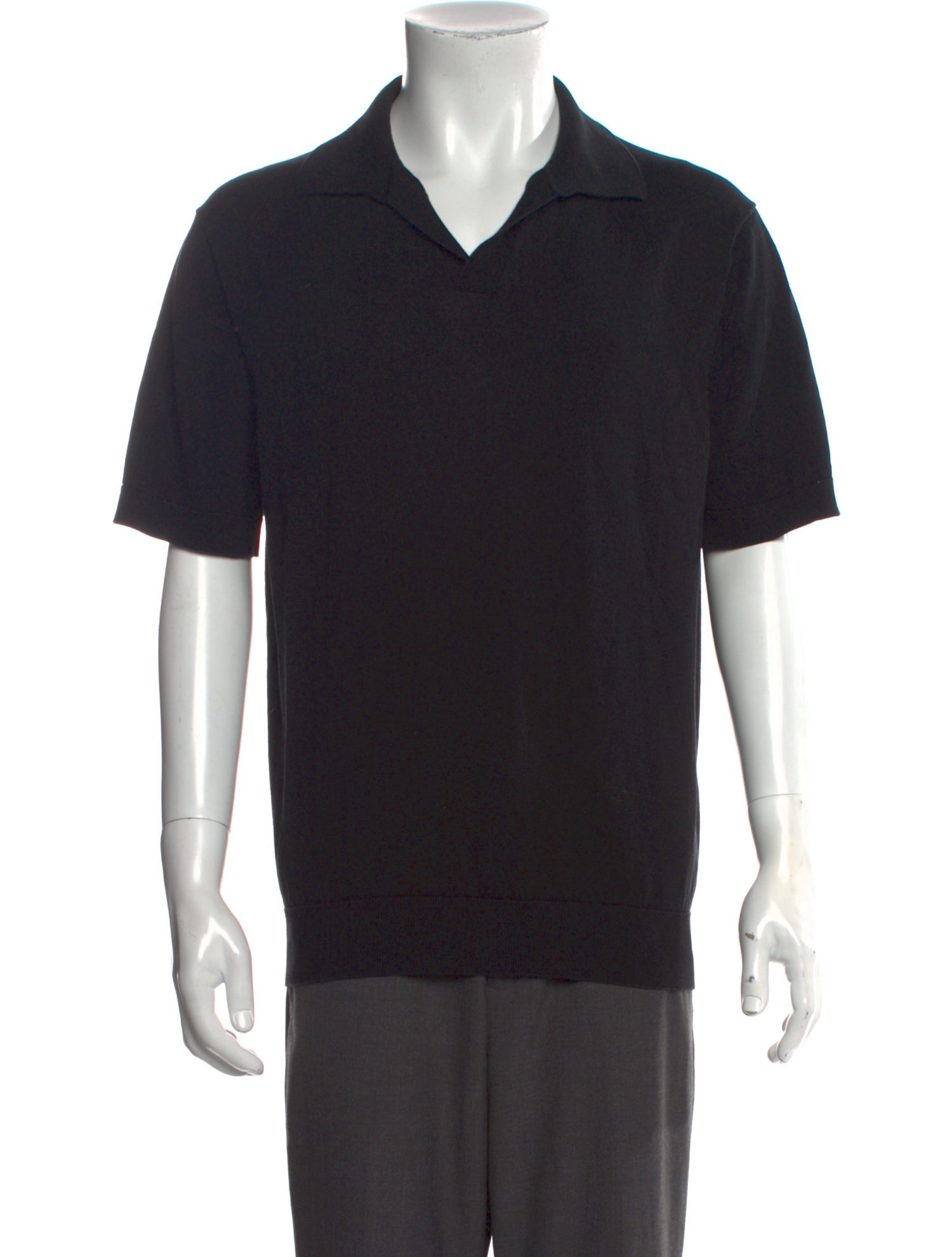 Suitsupply Crew Neck Short Sleeve Polo Shirt