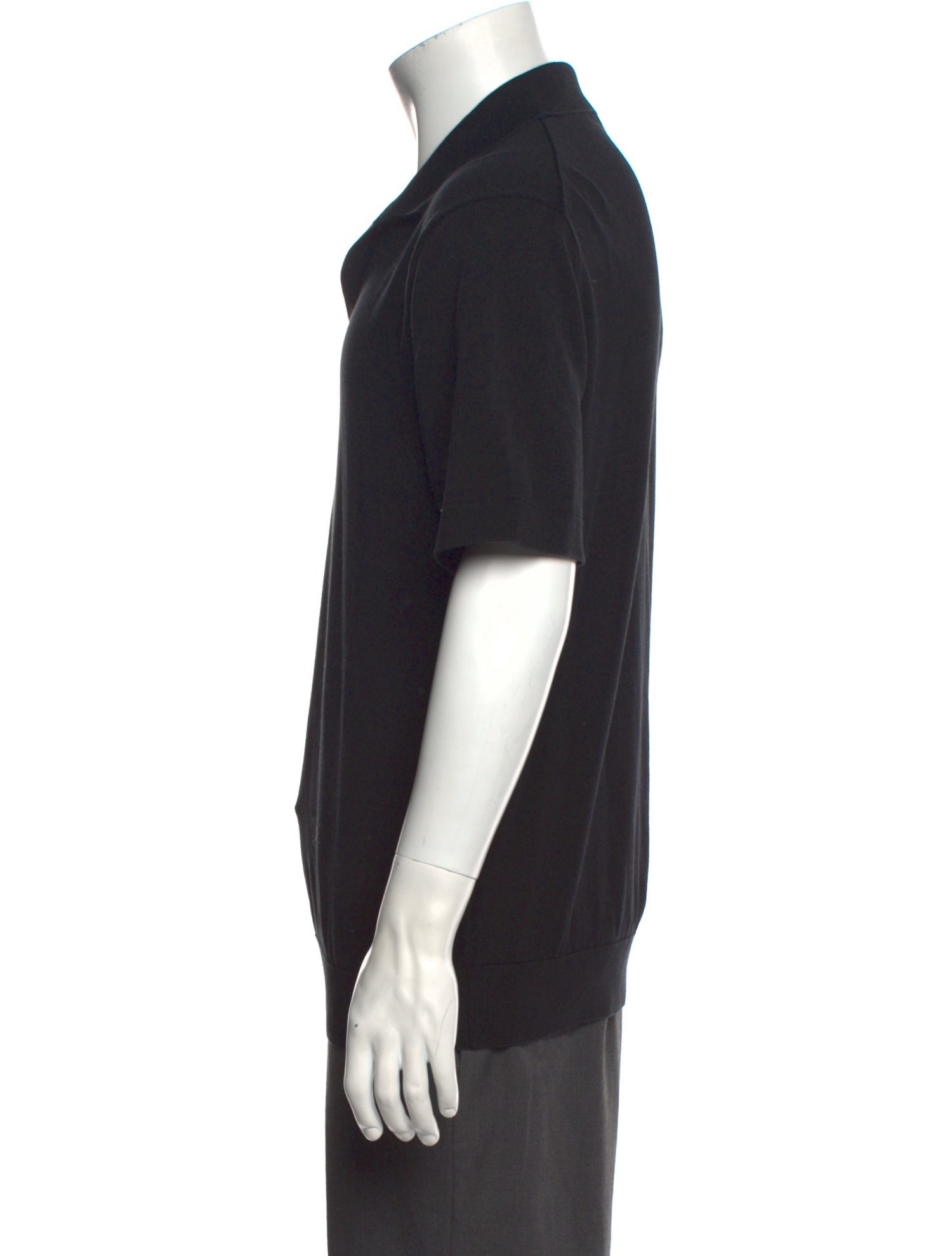 Suitsupply Crew Neck Short Sleeve Polo Shirt