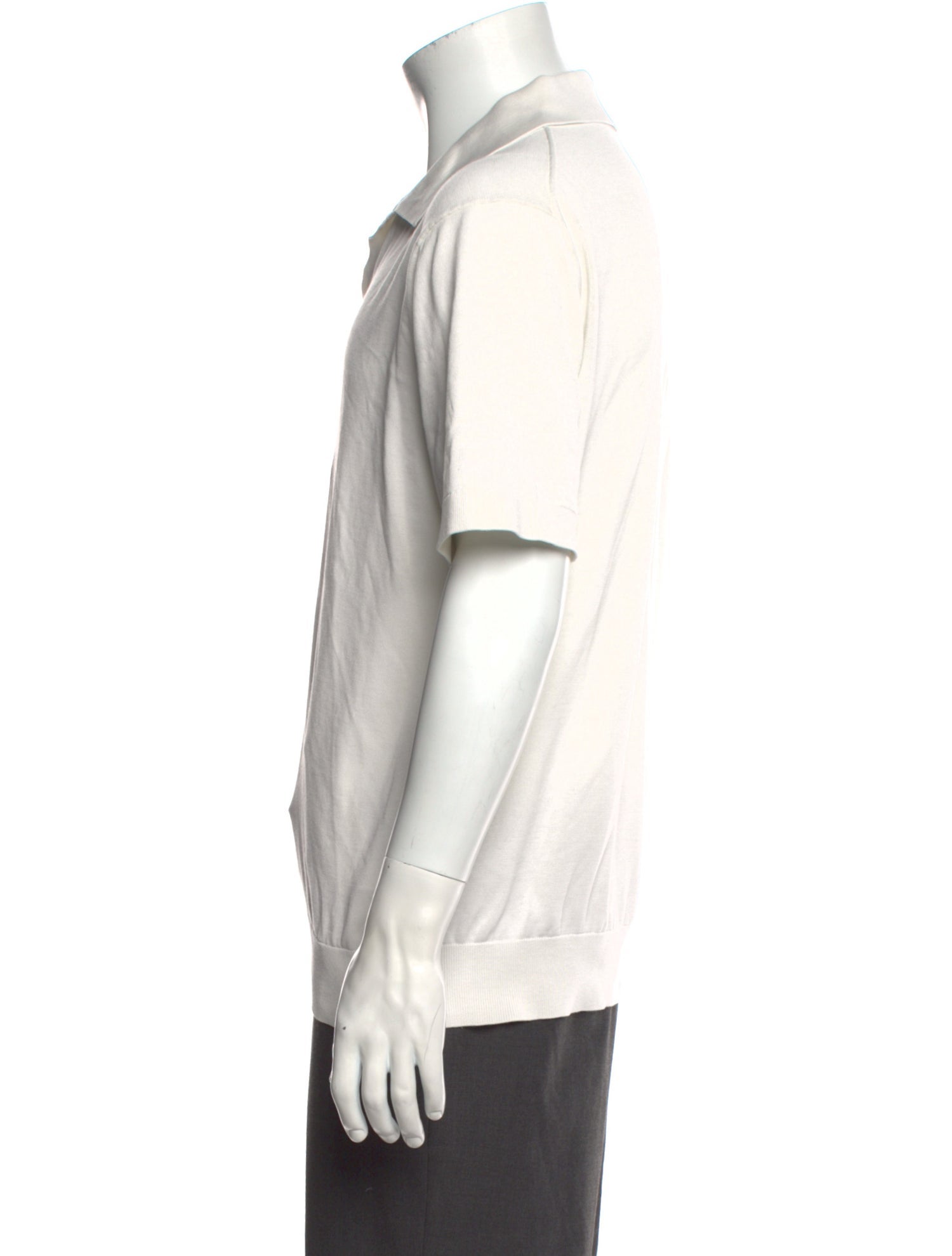 Suitsupply V-Neck Short Sleeve Polo Shirt