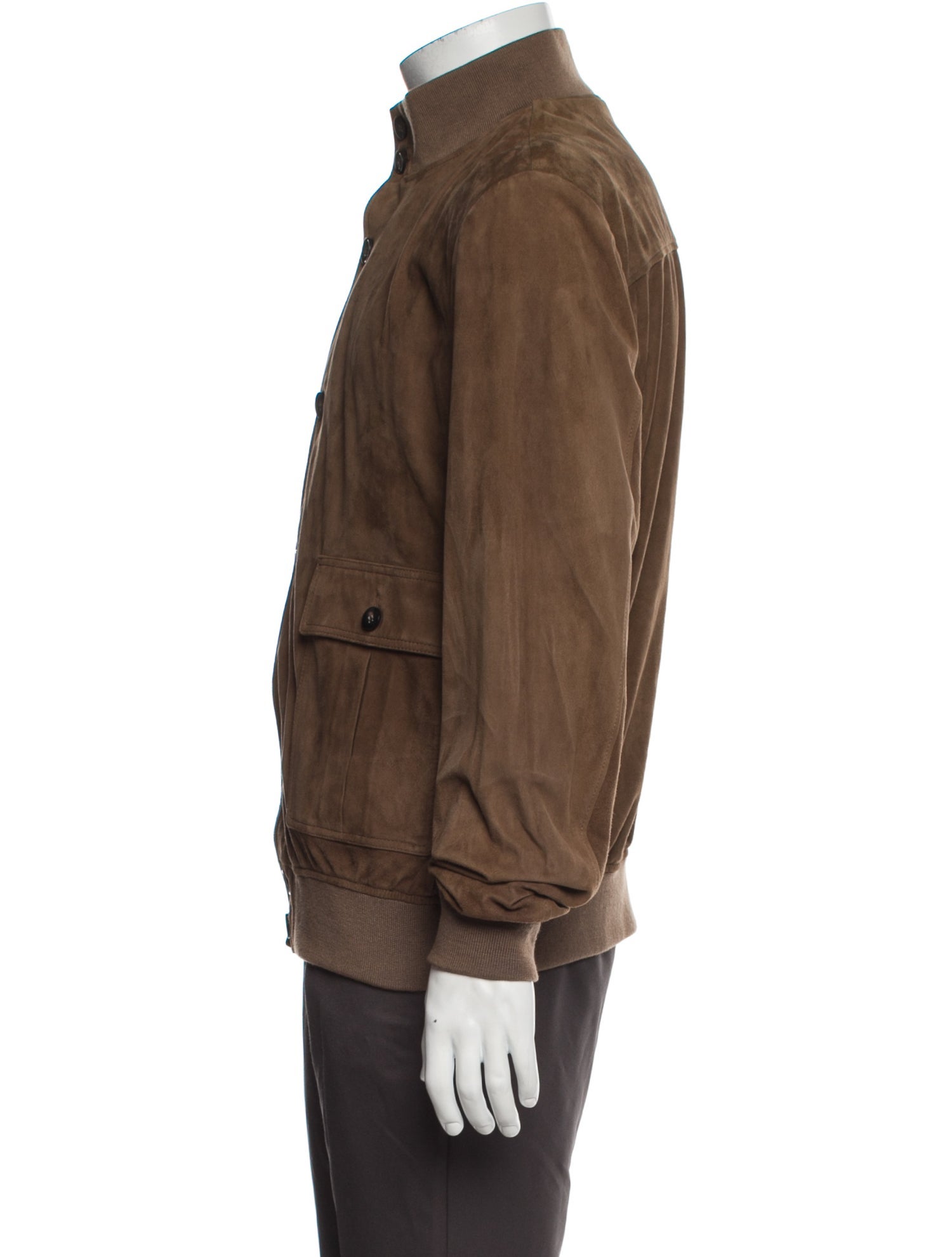 Suitsupply Suede Utility Jacket