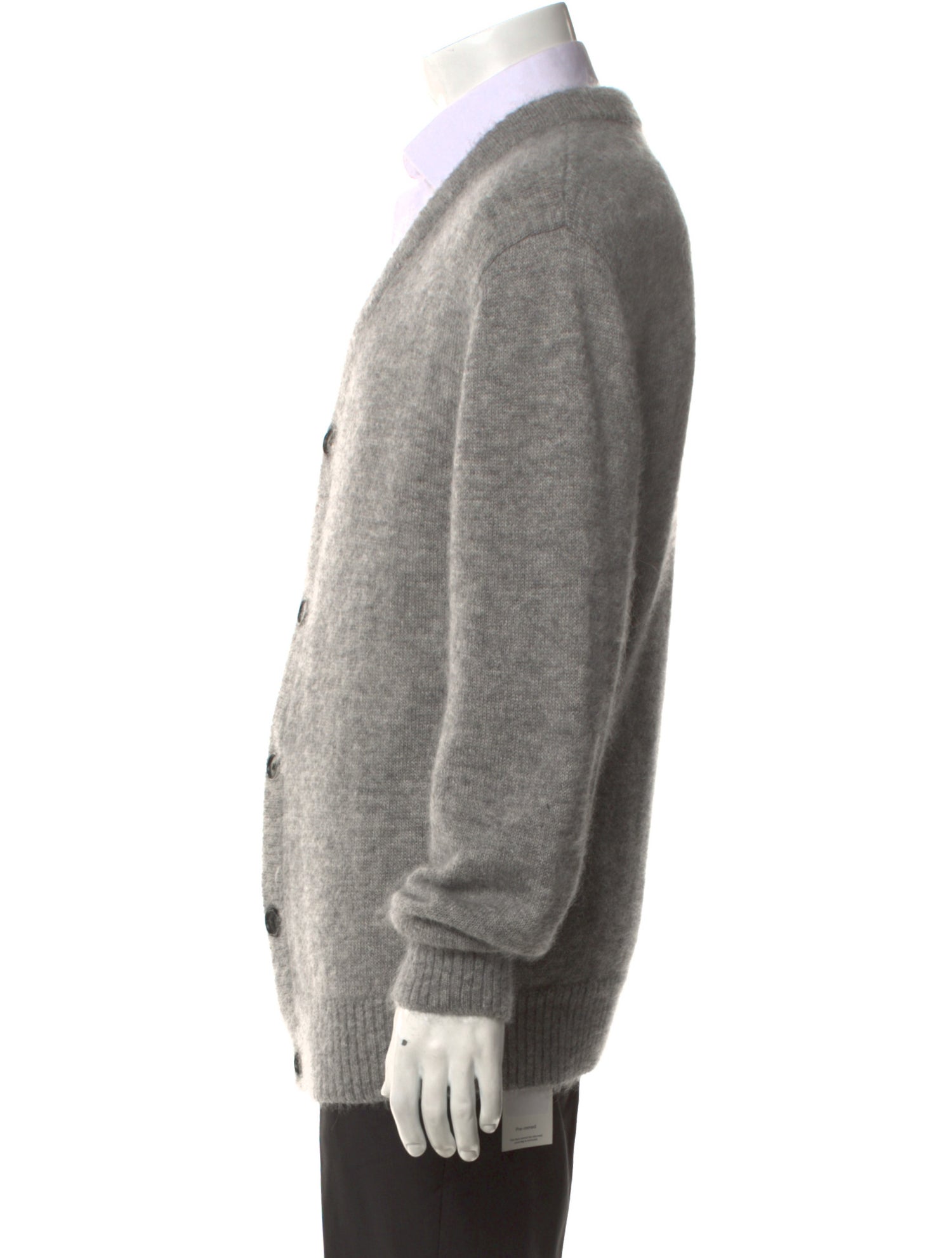 Suitsupply Mohair V-Neck Cardigan